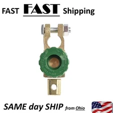 Battery Switch Quick Cut-off Disconnect Car Truck Vehicle Parts Green