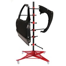 Auto Body Door Fender Panel Holder Tree Center Post Hang Paint Stand Adjustable Auto Body Door Fender Panel Holder Tree Center Post Hang Paint Stand Adjustable
