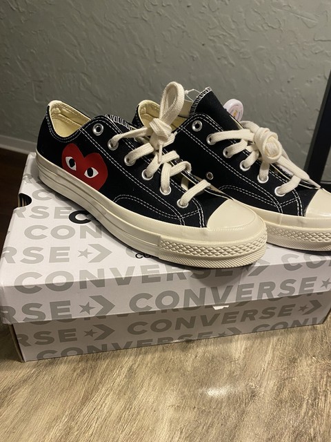 cdg play converse pro leather