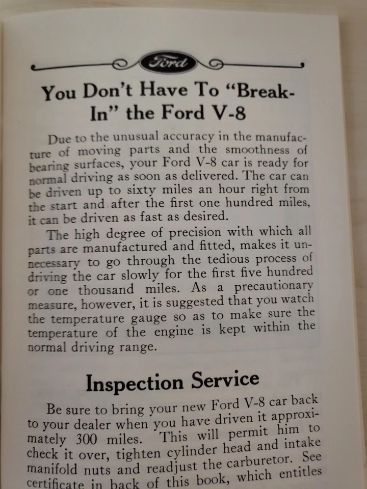 Ford 1941 manual del propietario de lujo y Super Deluxe - nuevo Foto 3 de 4