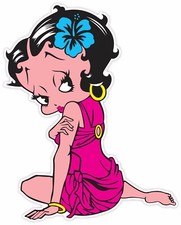 Betty Boop Vinyl Sticker Decal Laptop Car Cornhole Wall