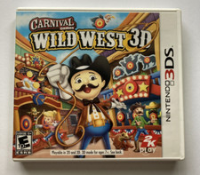 Carnival Games: Wild West 3D (Nintendo 3DS, 2011): CIB and Playtested
