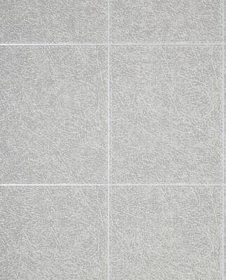 Fine Decor Cameden Stitch Fliese Lederoptik Grau Strukturtapete FD42990