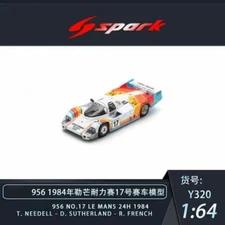 Sparky 1:64 956 No.17 / No.21 Le Mans 24H 1984 Diecast Model Car