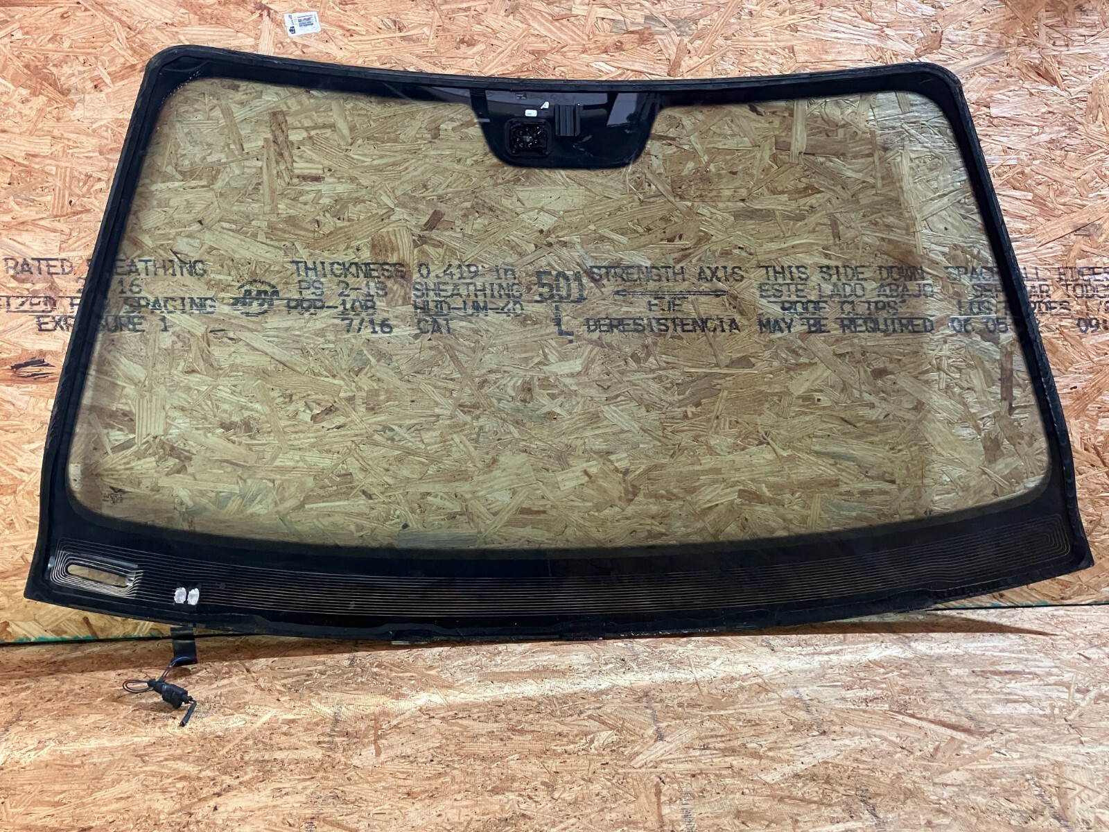 06-12 Bentley Continental Flying Spur FRONT Windshield Wind Shield Glass OEM