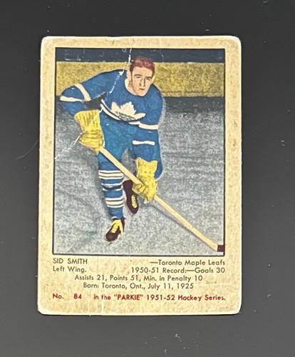 Sid Smith #84 card