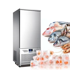 Kolice Commercial 15 Trays Blast Chiller Freezer for Bakery Pastry Seafood