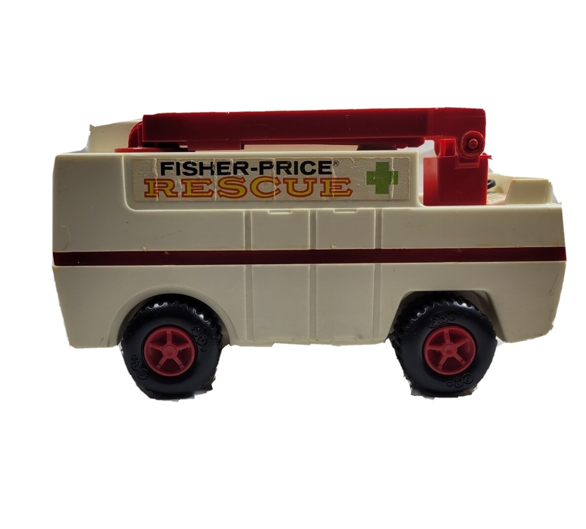 VTG 1974 Fisher Price Rescue Truck #303, Good Condition