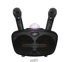 SuperSonic Bluetooth Speaker with 2 Microphones and Disco Ball