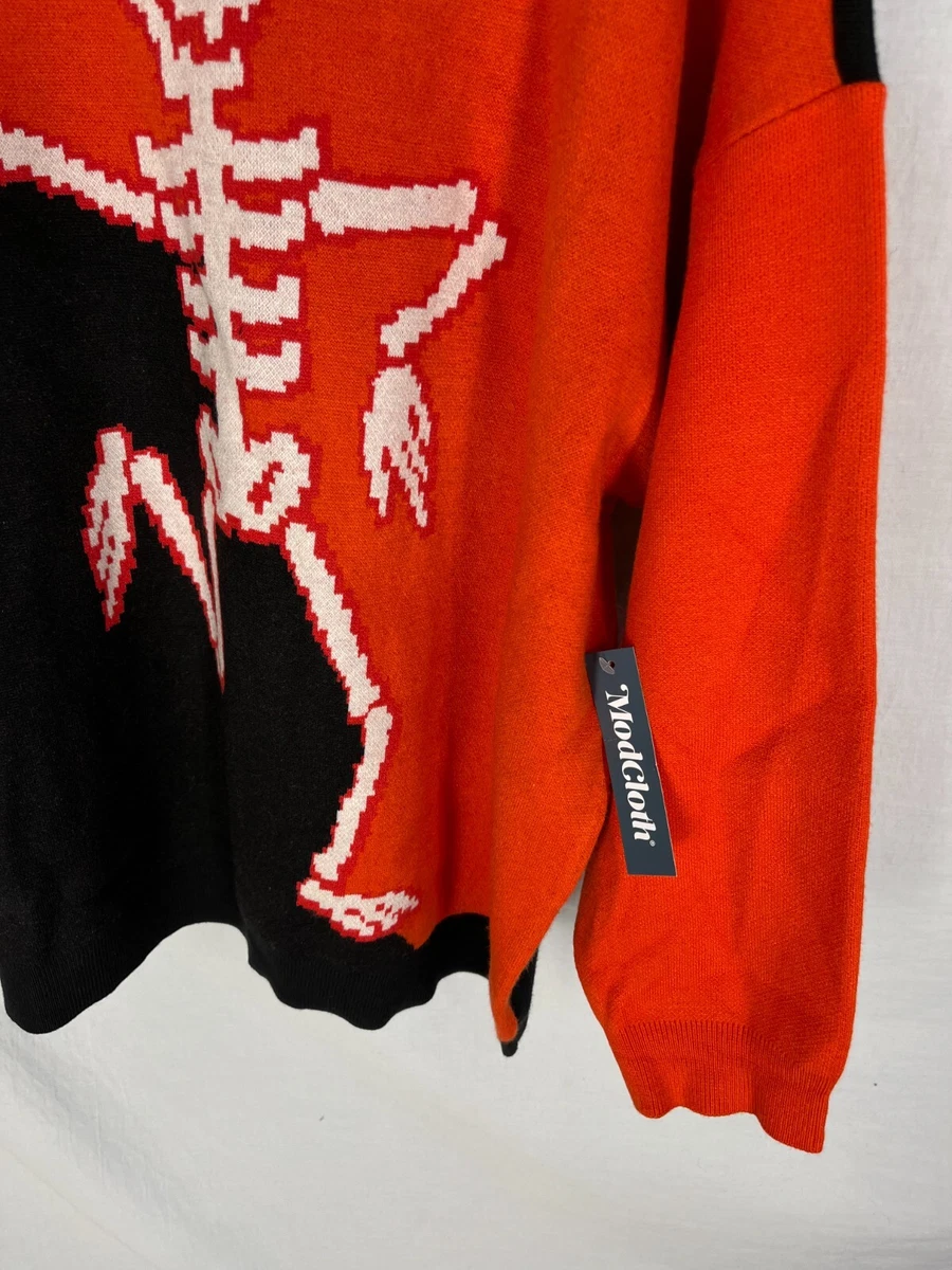 Modcloth 2025 skull sweater