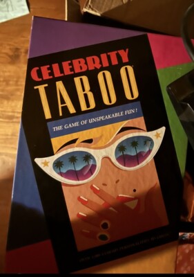 CELEBRITY TABOO - 1991 Milton Bradley 