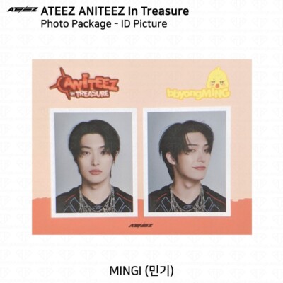 ATEEZ ANITEEZ In Treasure Photo Package Photocard ID Picture