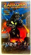 Zarkor : The Invader VHS, 1996 NEW SEALED SCI-FI FANTASY