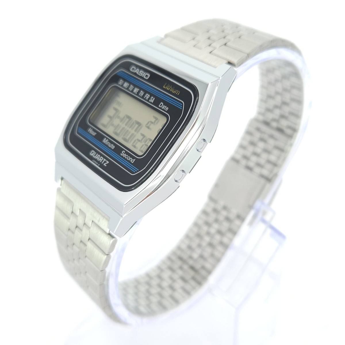 NOS CASIO B816 LITHIUM QUARTZ VINTAGE DIGTAL WATCH JAPAN 1982 