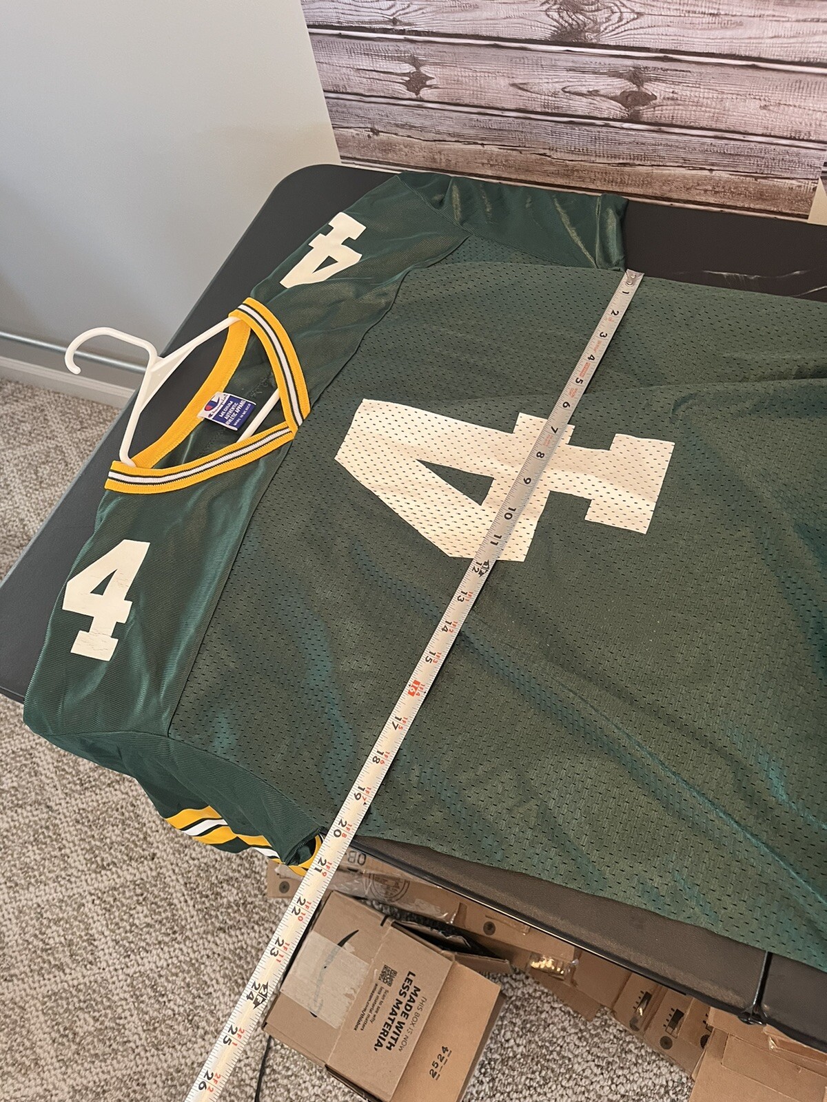 BRETT FAVRE #4 Green Bay Packers Reebok NFL Equipment Green Jersey Men&rsquo;s Size 40
