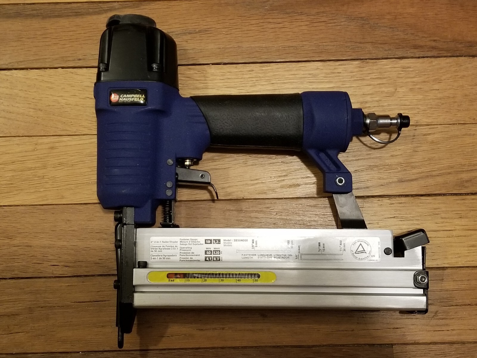Campbell Hausfeld SB504000 2in1 2" Brad Nail Gun / Stapler, NEW IN