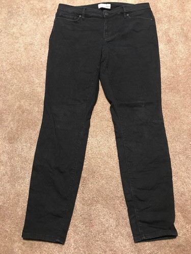 Womens Loft Black Jeggings Jeans Size 