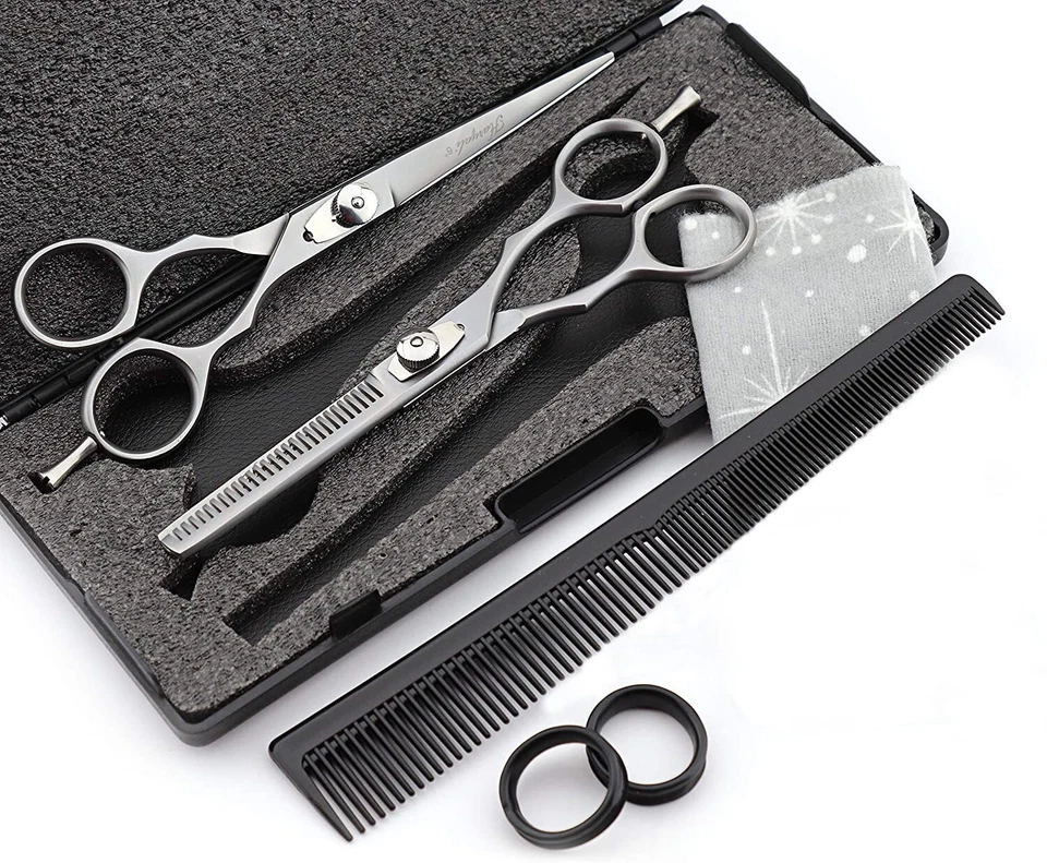 Set thinning scissors hair scissors professional scissors barber barber scissors German quality - Image 2 of 4