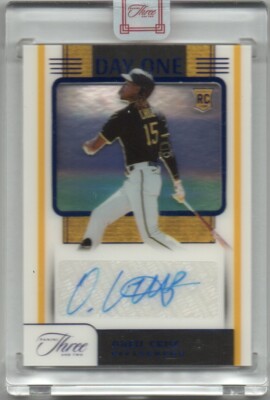 2022 Panini Three and Two Day One Autographs Full Count Oneil Cruz RC Auto 20/32