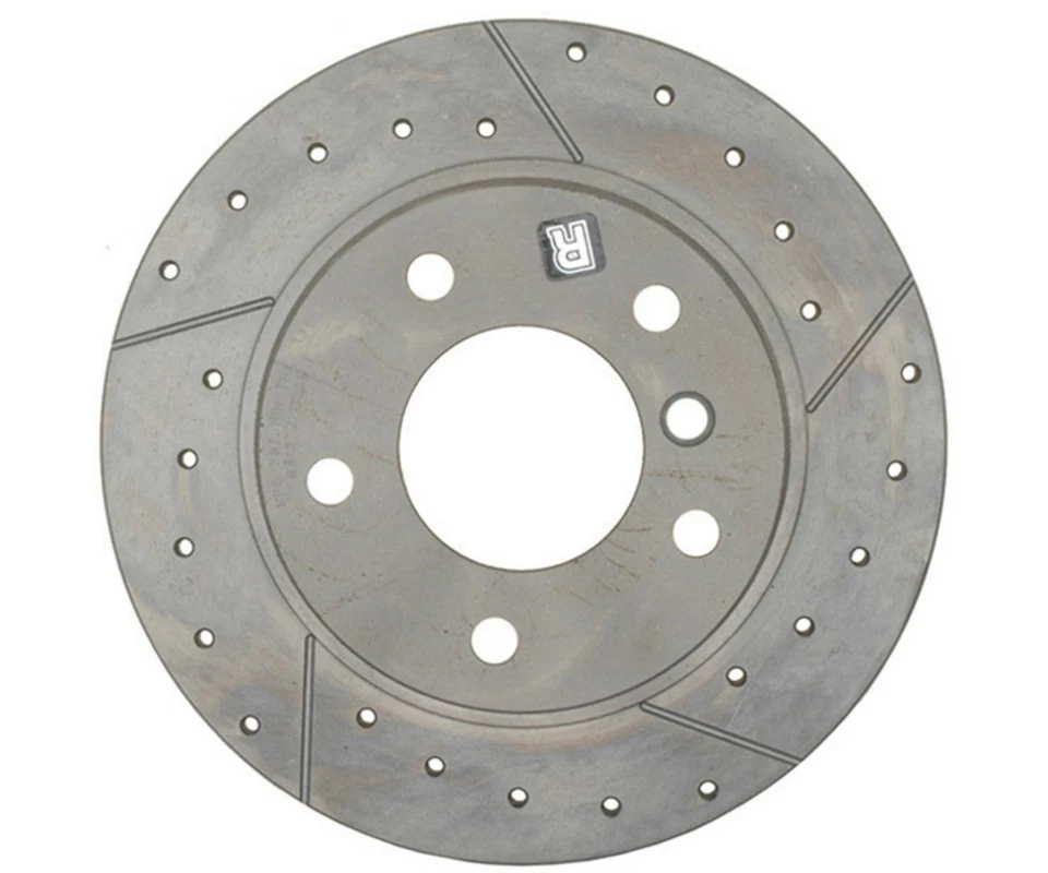 Par de rotores de freno de disco Raybestos traseros para BMW 318is 1992-1995 (59684) Foto 3 de 4