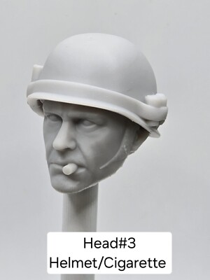 3d Printed TROPIC THUNDER KIRK LAZARUS HEAD#3 6'' Joe Classified/Marvel Legends
