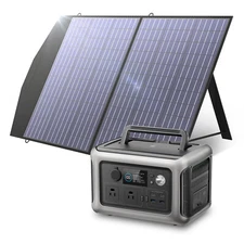 ALLPOWERS 600W R600 Portable Power Station  Lifepo4 battery & 100W Solar Panel