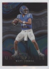 2022 Panini Select Draft Picks Unstoppable Matt Corral #US-MC 10uo