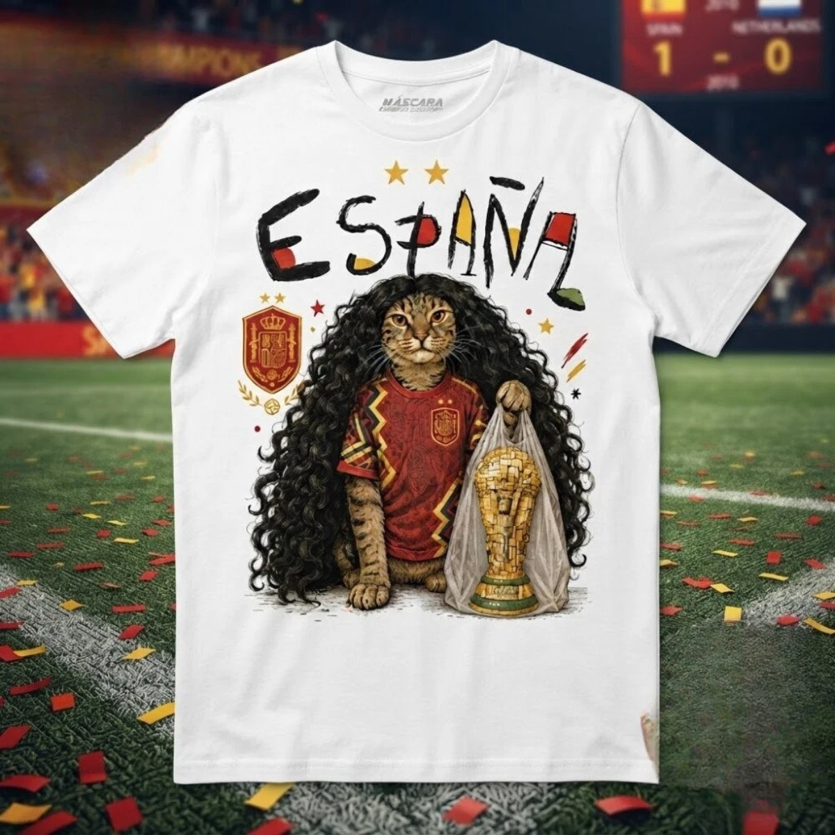 Espana Marc Cucurella World Cup 2026 Champions T-Shirt Spain Soccer Fan Tee
