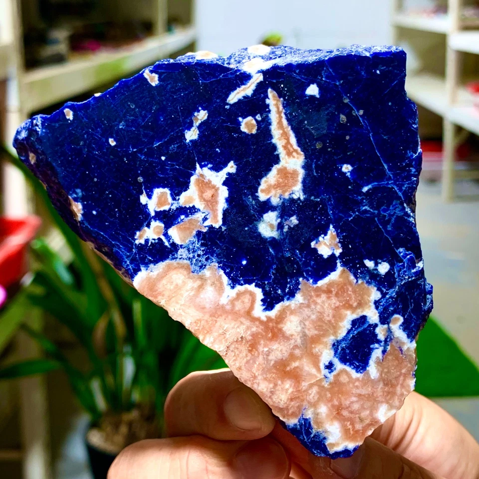 152g Natürlicher Sodalith Quarz Kristall Kugelstein Heilung