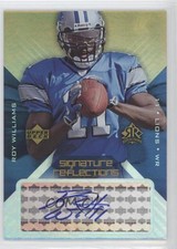 2004 Upper Deck Reflections Signature Reflections Roy Williams #SR-WI Auto q9p