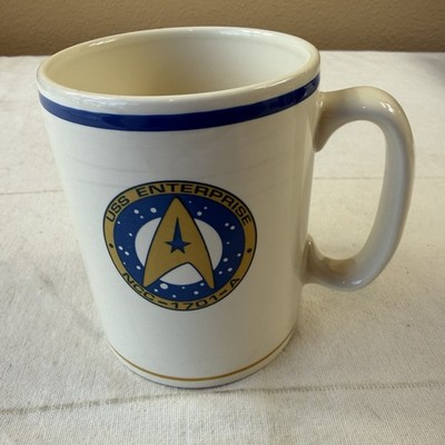 VTG Pfaltzgraff Star Trek Generation USS Enterprise NCC-1701 Coffee Mug Cup 1993