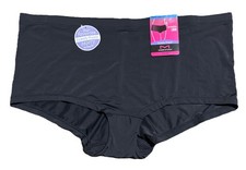 Maidenform Boyshort Barely There Invisible Look Panty, DMBTBS, Size XL Black NWT