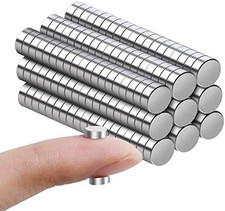 100Pcs Small Strong Magnets  8x2mm Refrigerator Magnets  Mini Round Magnets for Mi