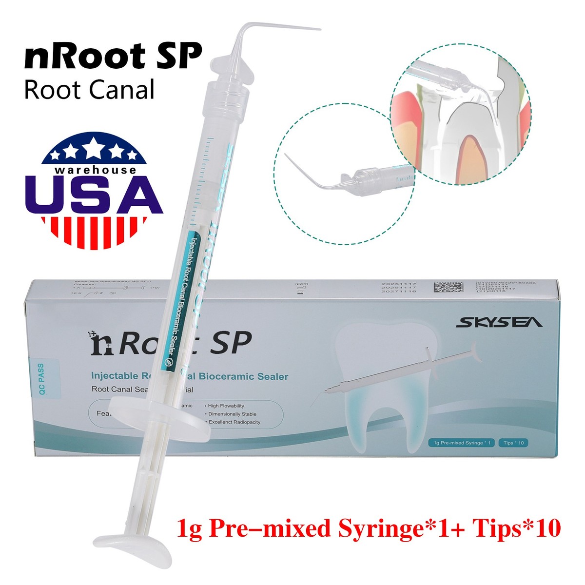 Dental root canal endofill bioceramic sealer/Root canal bioceramic