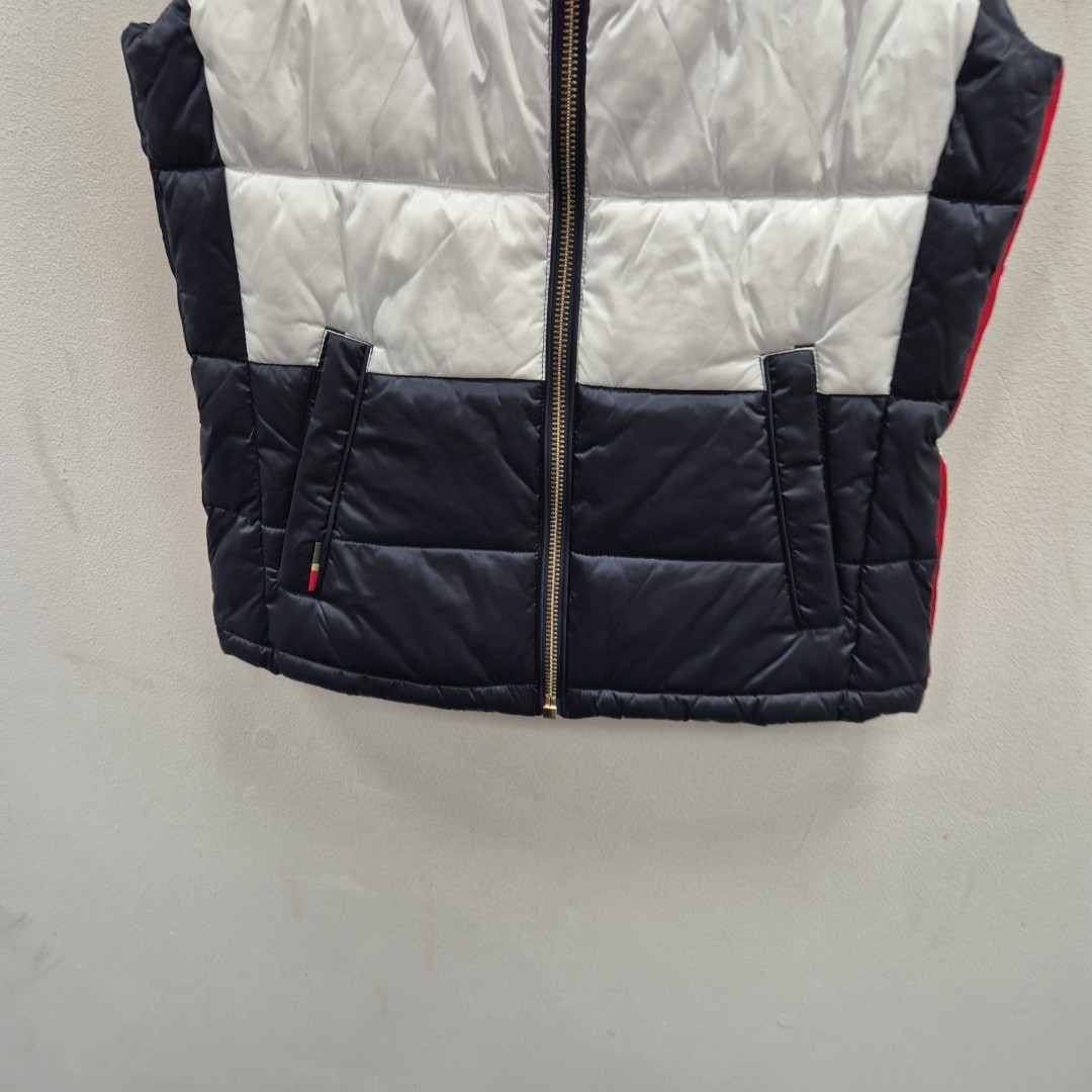 Holland Cooper Equestrian Equi Hooded Padded Gilet Vest Bodywarmer Size Medium