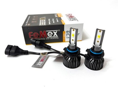 HB3 9005 LED Car Headlight Bulbs FEMEX Eco Power Series Csp 3570 Chipset 50 Watt