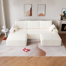 Boneless Modular Couch Sectional Sofa 107.09