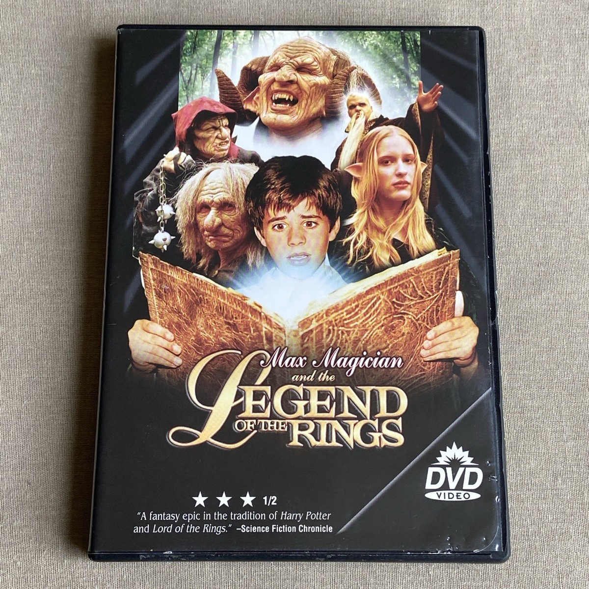 Max Magician & The Legend of the Rings (DVD 2002) Sword & Sorcery