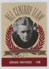 1991 Pepsi/Togo's Stanford Cardinal All Century Team Ernie Nevers HOF 0q3