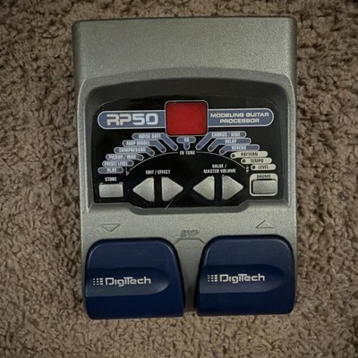 DigiTech RP50 Digital Multi-Effects Amp Modeler for Electric Guitar w/ Adapter