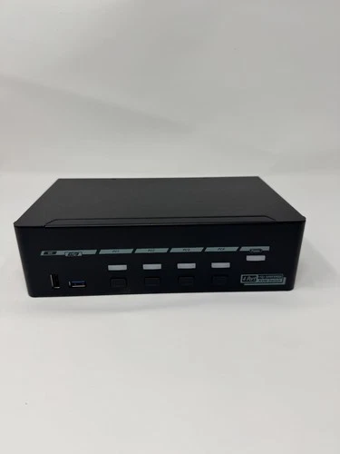 Level 1 Techs - HDMI 2.1 KVM w/EDID & Serial Control - Dual Monitor - 4 Computer