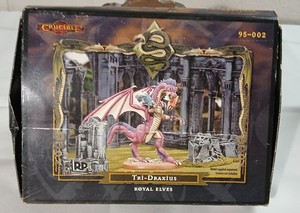 1998 Crucible Royal Elves Tri-Draxius # 95-002 Open Box, Never Used