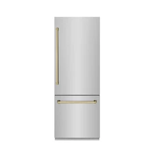ZLINE NEW 30" BUILT IN STAINLESS REFRIGERATOR COUNTER DEPTH GRBIVZ-304-30G