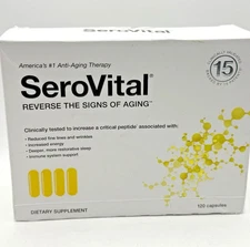 SeroVital® – Reverse the Signs of Aging | 120 Capsules | EXP 01/2027  Unlock you
