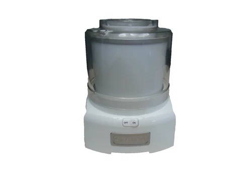 CUISINART 1.5 QT ICE CREAM FROZEN YOGURT SORBET MAKER WHITE ICE-21 *