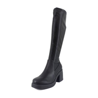 Steve Madden Black non leather Combat Boots brand new unworn Steve Madden Womens Moto Boots in Womens Boots | Black  main image 3