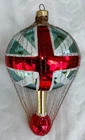 Christopher Radko 1996 Union Jack Wired Hot Air Balloon Ornament 96-256-0 Flag