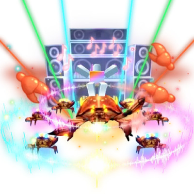 CRAB RAVE EMOTE - BLADE BALL LIMITED QUANTITY 2.5K EXIST