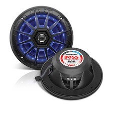 BOSS Audio Systems MRGB65B 6.5 Inch Marine Boat Stereo Speakers - 200 Watts ...