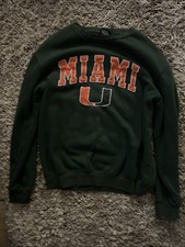 Vintage Men’s Miami Sweater Size Small Made In USA Crewneck